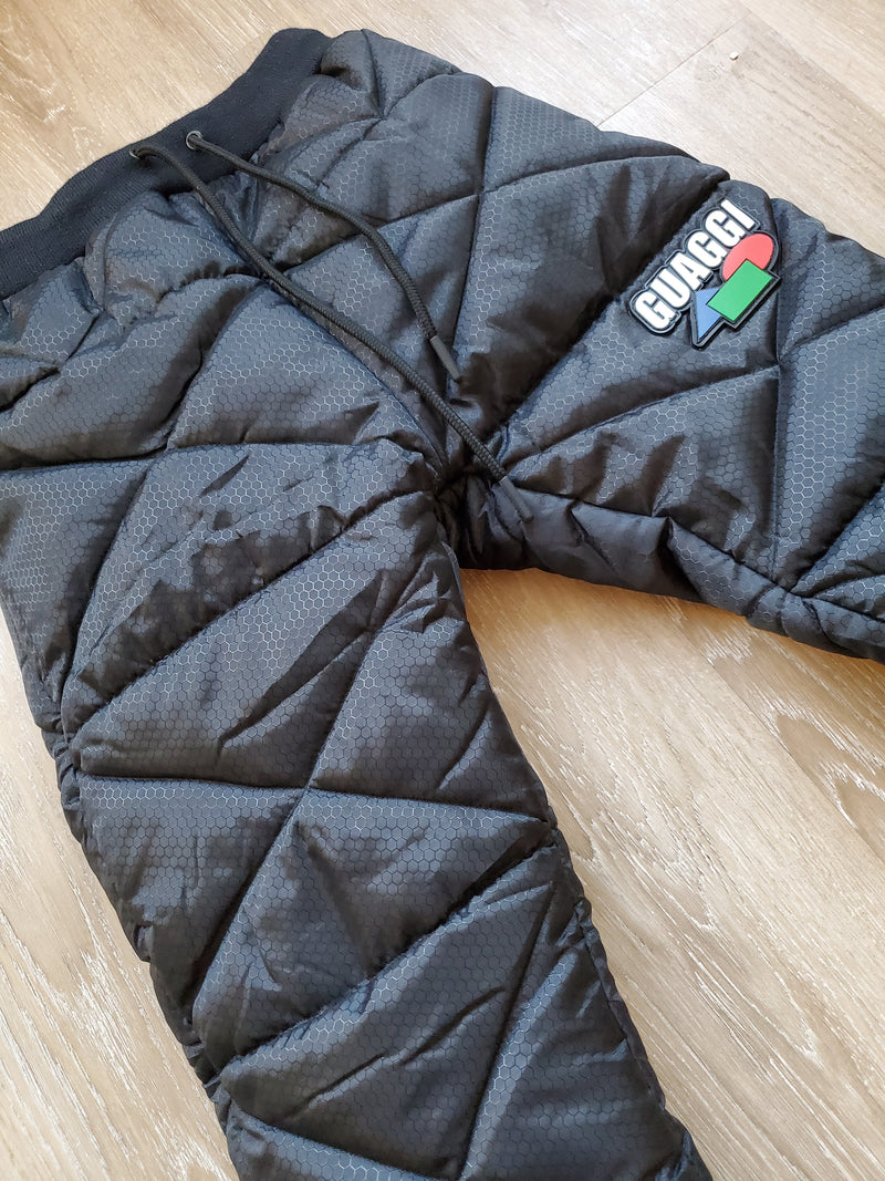 Winter Games Puffer Pants- Black