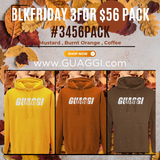 3456 Pack - Mustard, Burnt Orange, Coffee Included