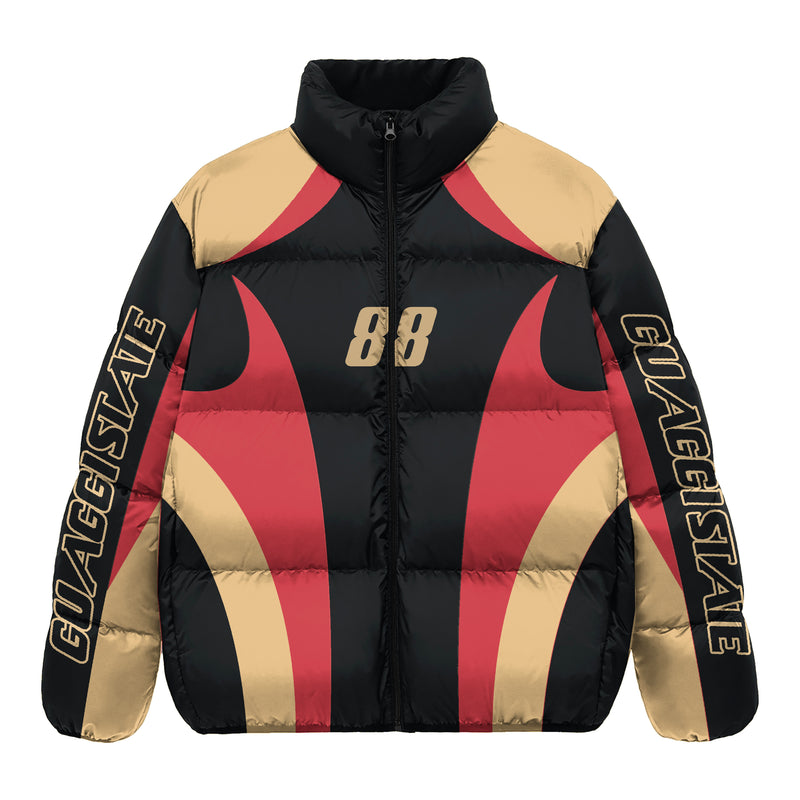 *PREORDER SHIPS DEC 19TH* Black Sand - State Track Puffer Coat