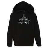 Adult Diamond Hoodie - Black