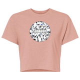 Wmns Crop Diamond Motion T - 6 Colors