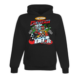 GUAGGI Moto Cross Hoodie - Black