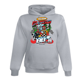 GUAGGI Moto Cross Hoodie - Grey