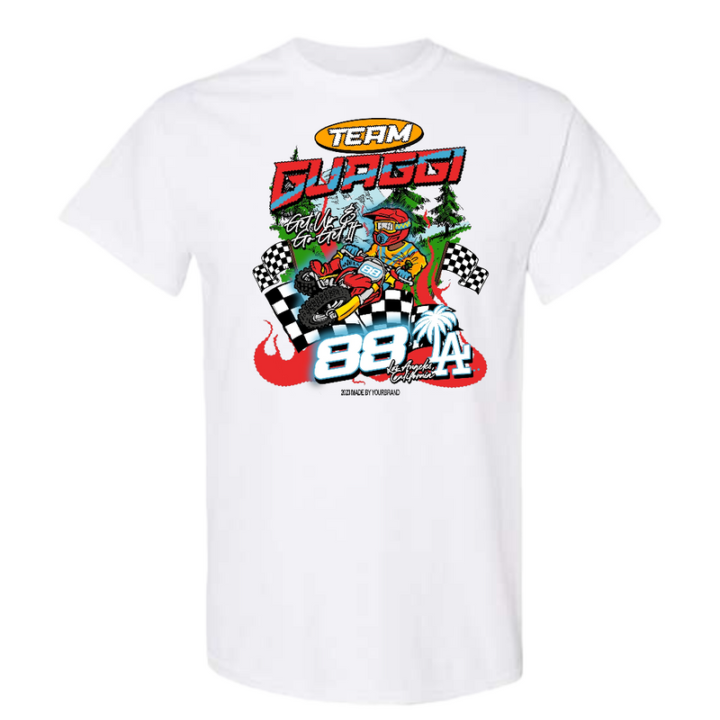 GUAGGI Moto Cross T - White