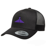 Black Logo Trucker