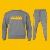 MOTION SWEATER SET - GREY YELLOW