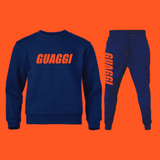 MOTION SWEATER SET - NAVY ORANGE