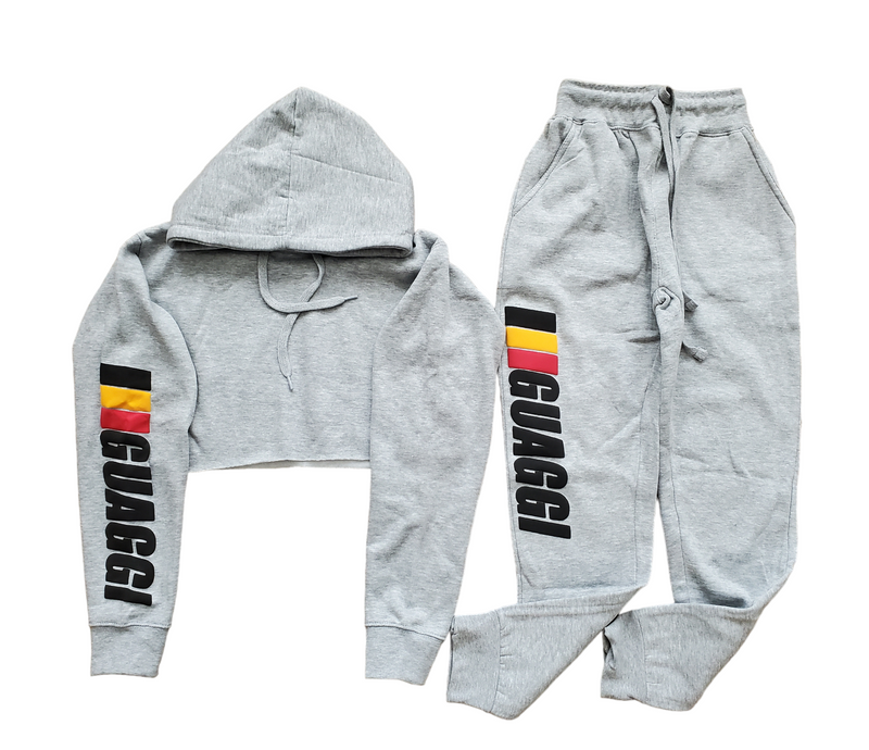 Womens Crop RUNit Up Jogger Suit 🔥 3 Colors