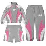 Pink Stone - State Track Bundle (Jacket Pants Shorts)