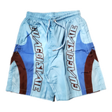 Wave Blue - State Track Shorts