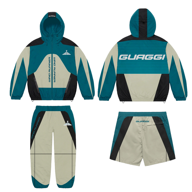 *KIDS* - Ships 5/31 - 3Piece Windrunner - Lagoon Blue