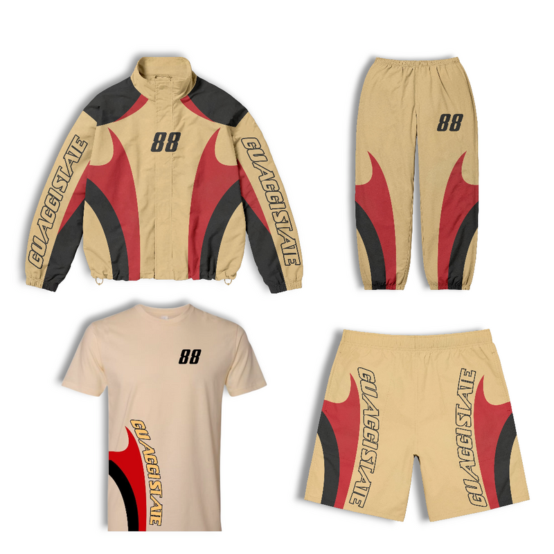 4-Piece Hot Sand - State Track Set 25'