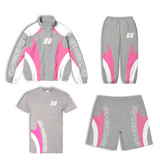4-Piece Pink Stone - State Track Set 25'