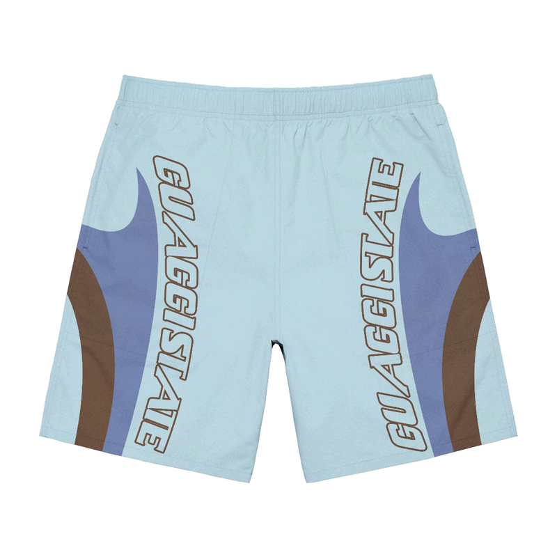 Wave Blue - State Track Shorts