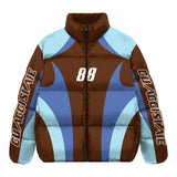 Brown Ice - State Track Puffer Coat