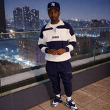 1/4 Zip Rugby Set - Navy